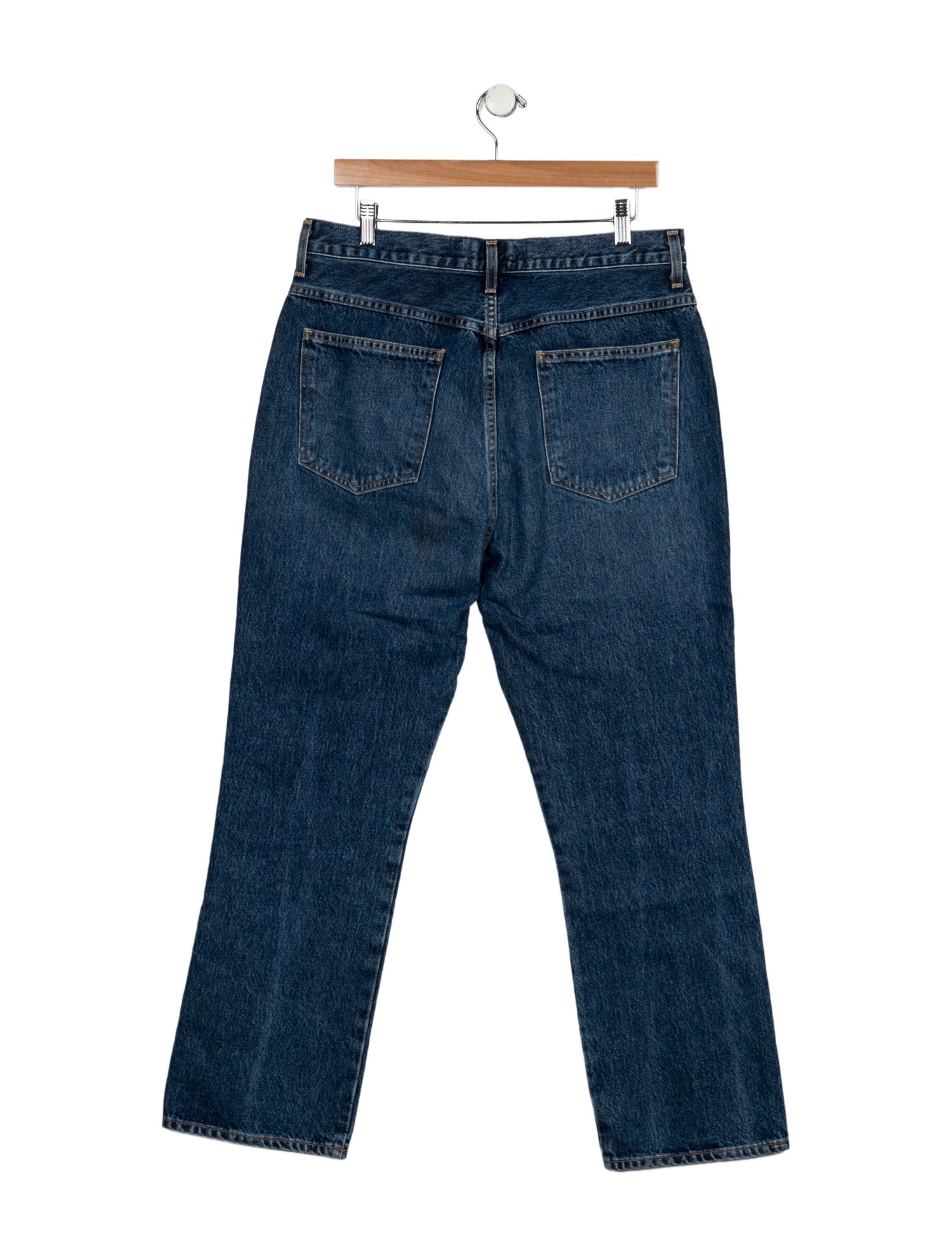 AGOLDE High-Rise Straight Leg Jeans