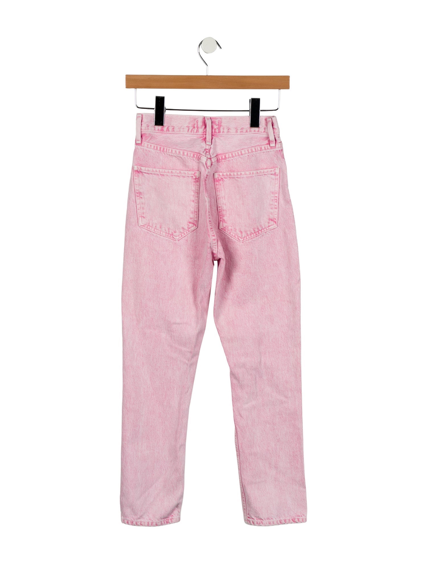 AGOLDE High-Rise Straight Leg Jeans