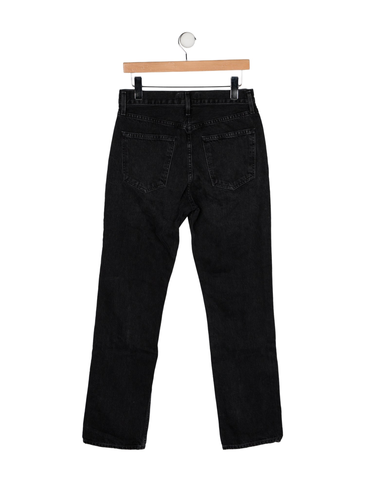 AGOLDE High-Rise Straight Leg Jeans