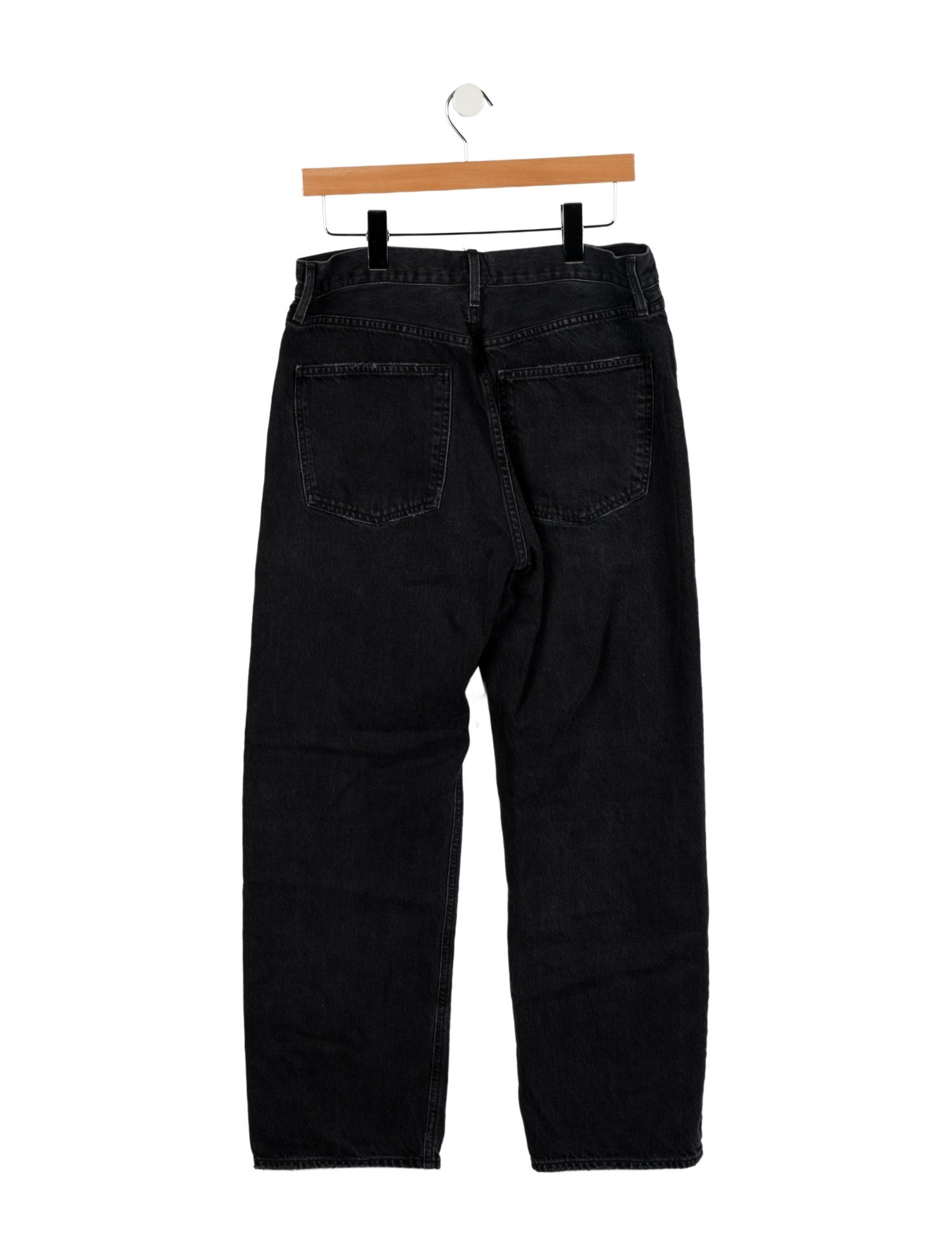 AGOLDE High-Rise Straight Leg Jeans
