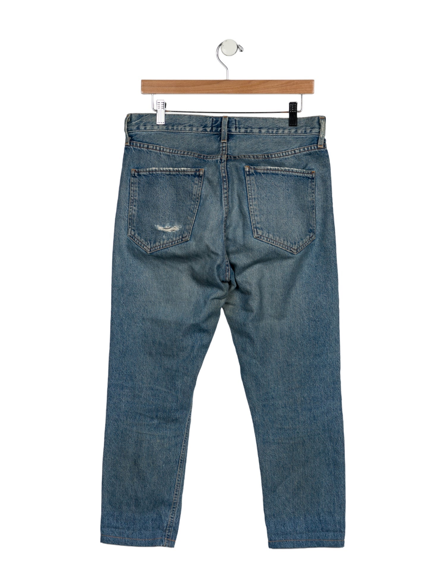 AGOLDE High-Rise Straight Leg Jeans