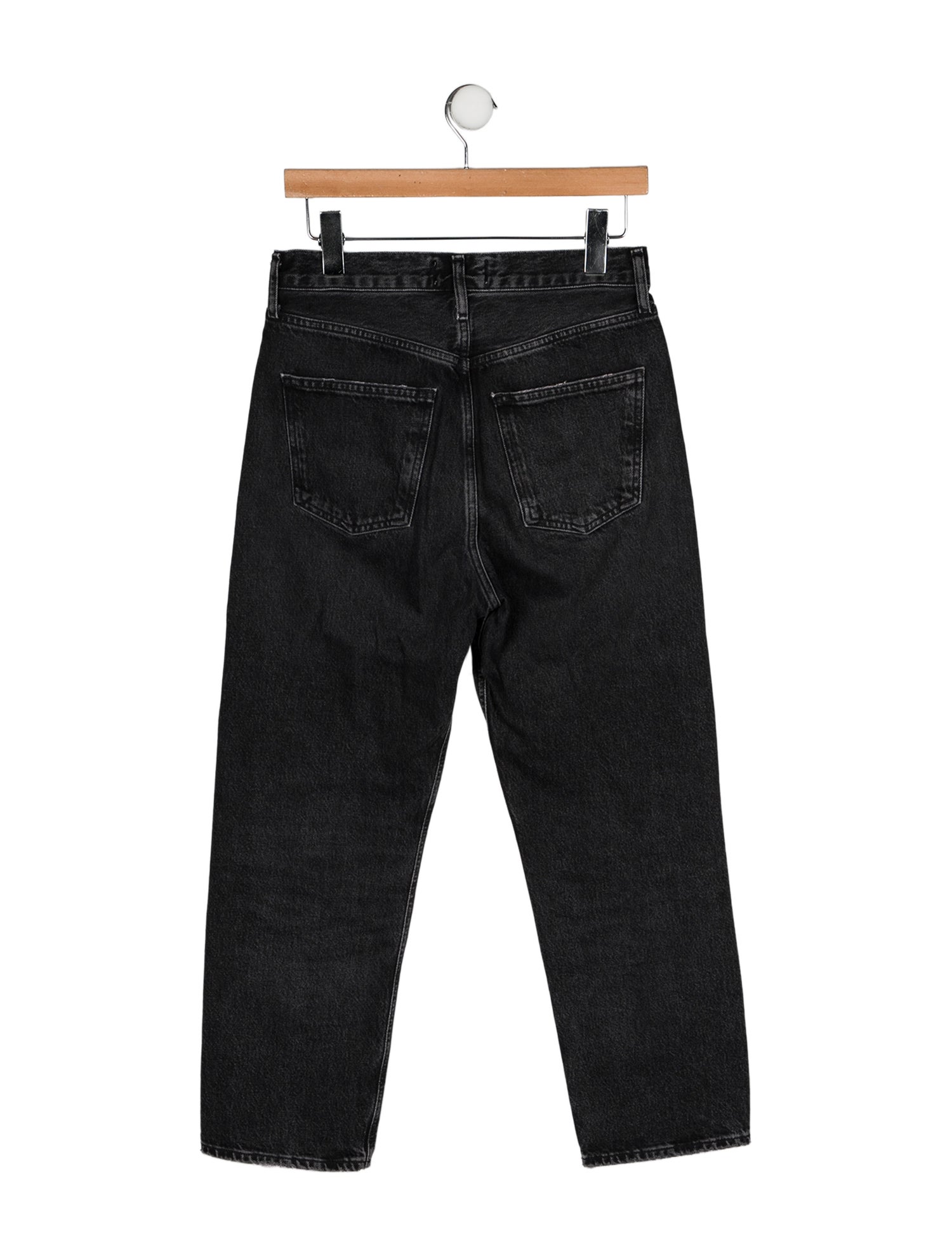 AGOLDE High-Rise Straight Leg Jeans