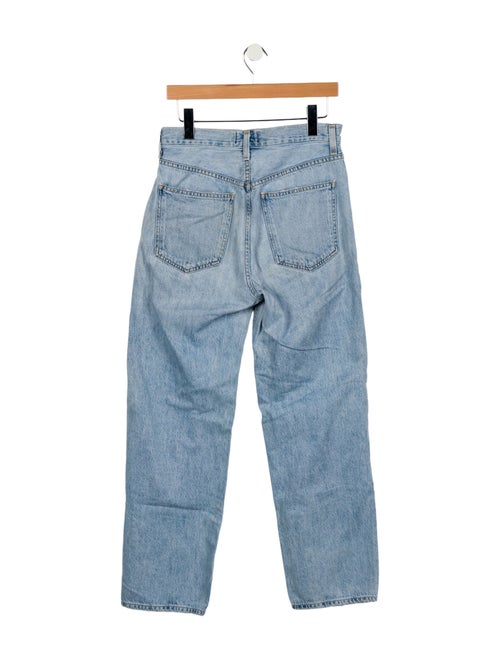 AGOLDE High-Rise Straight Leg Jeans
