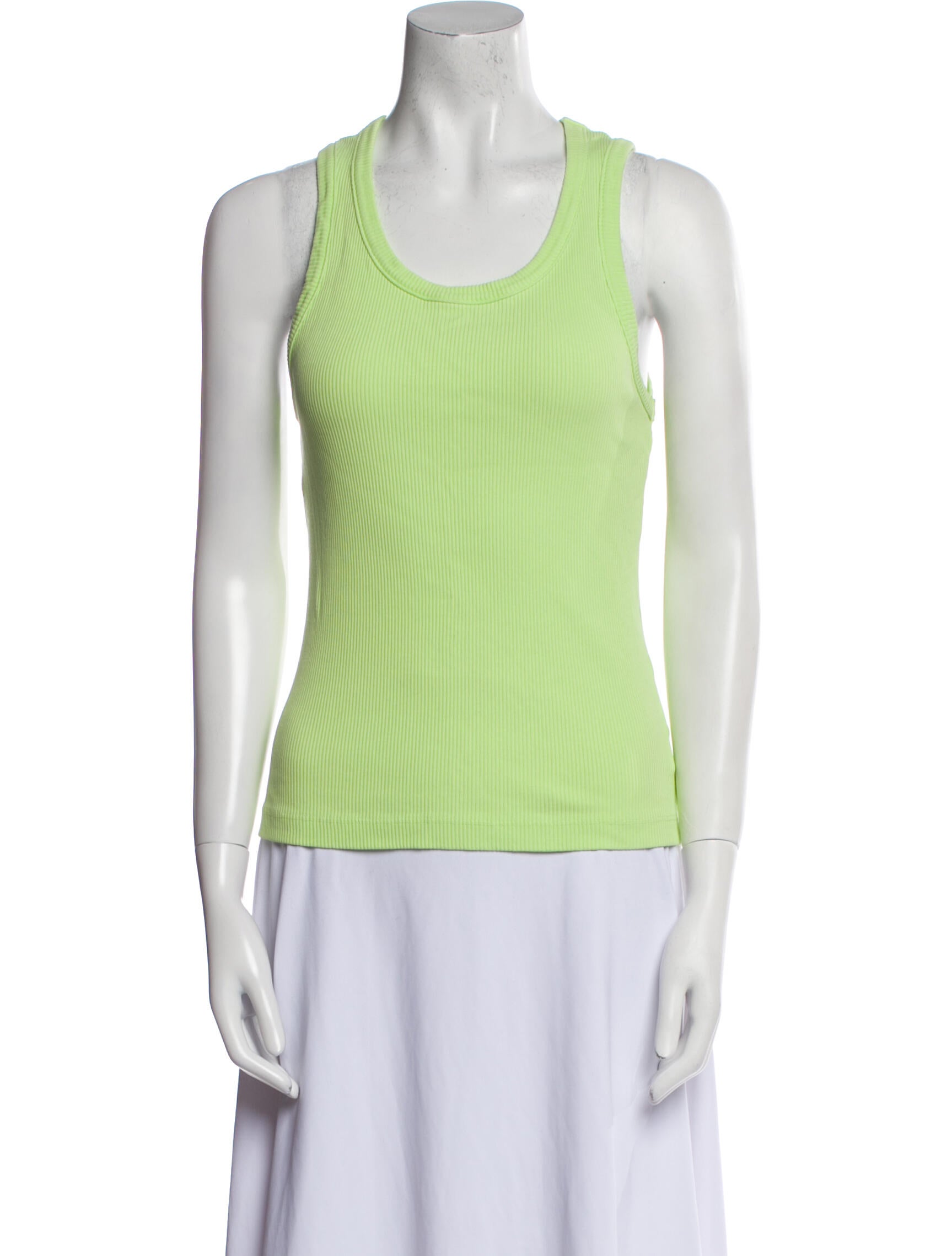 AGOLDE Scoop Neck Sleeveless Top