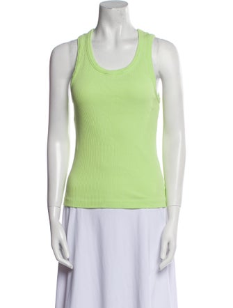 AGOLDE Scoop Neck Sleeveless Top