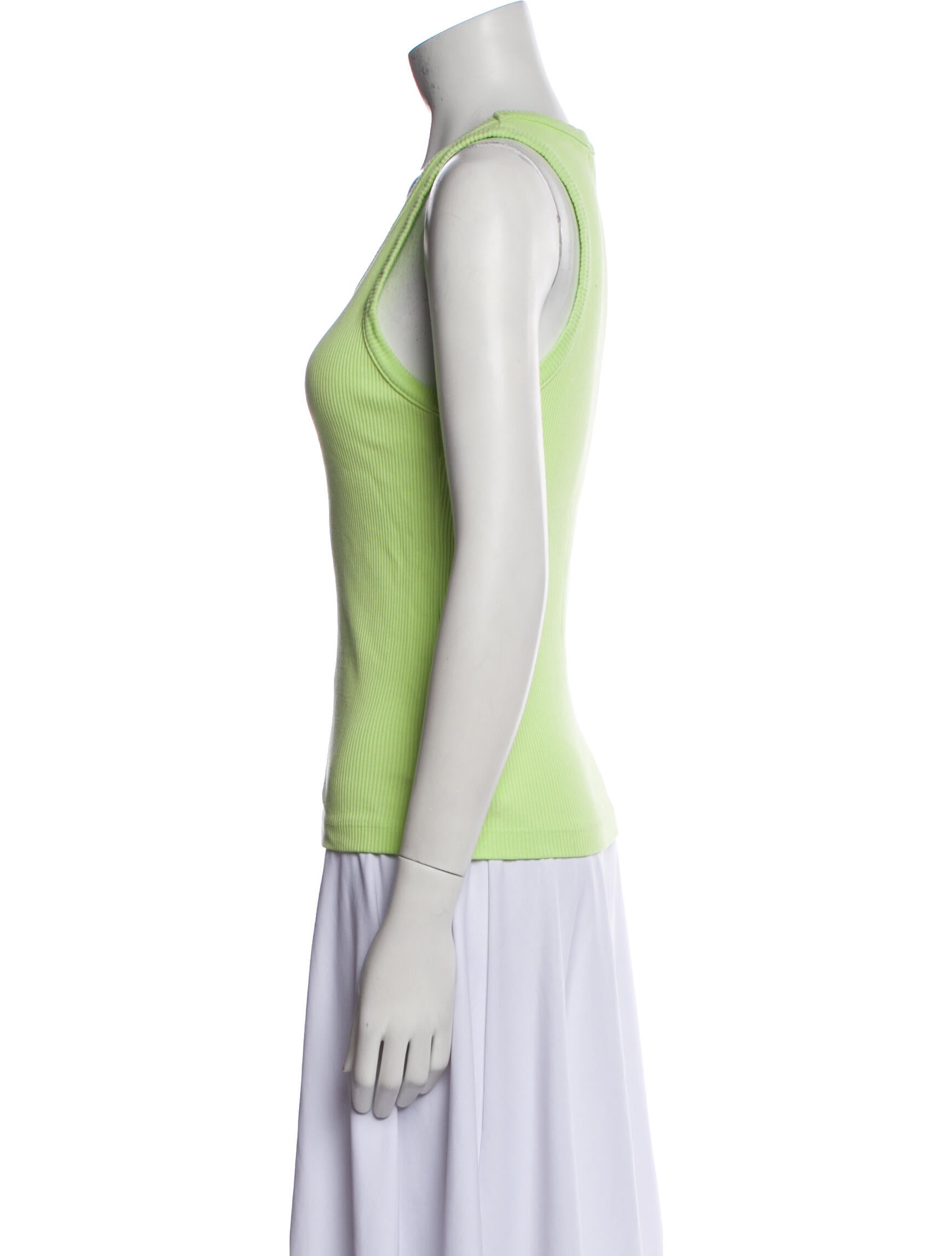 AGOLDE Scoop Neck Sleeveless Top