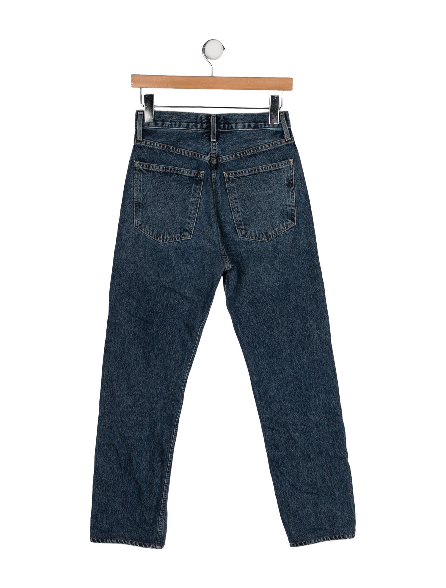 AGOLDE High-Rise Straight Leg Jeans