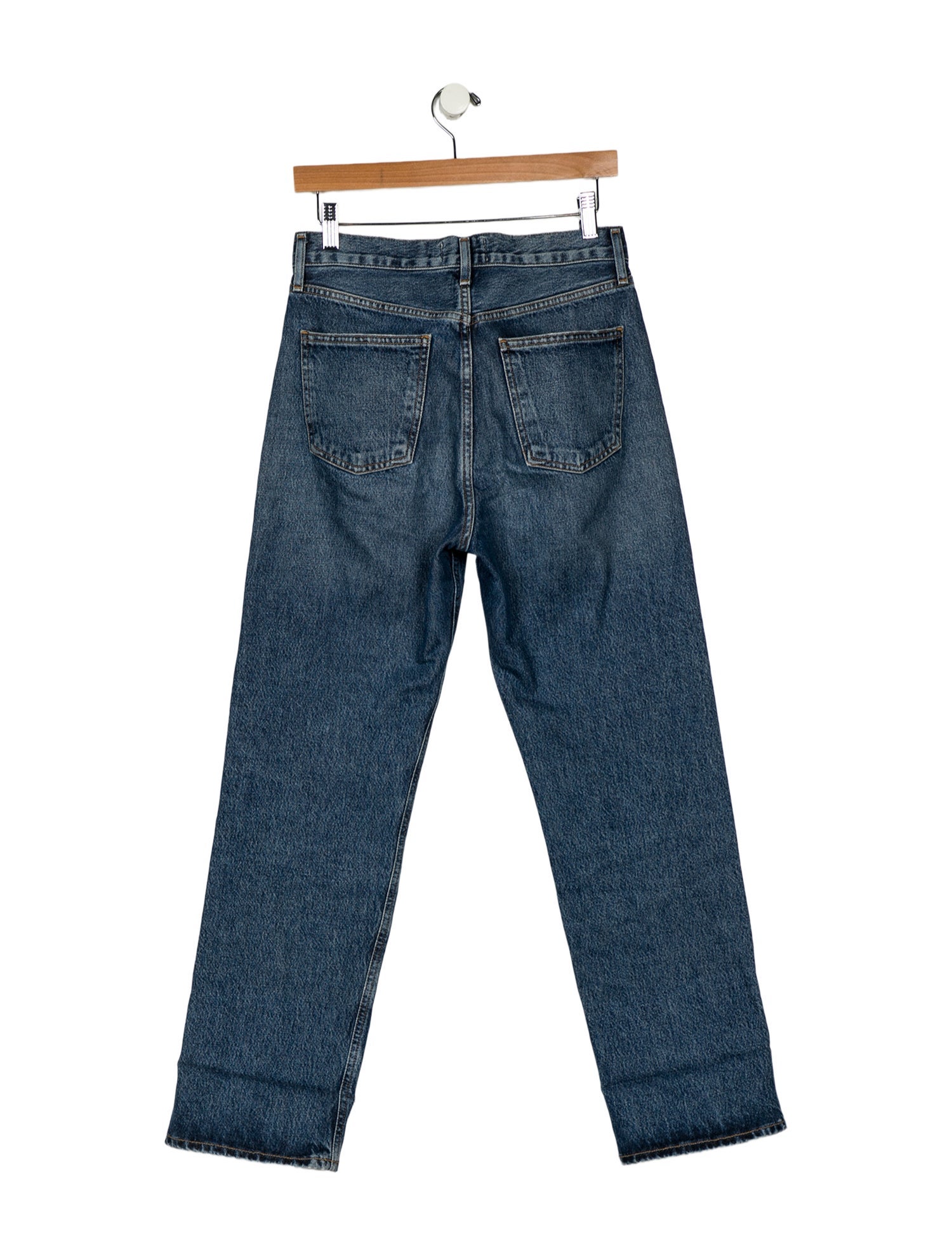 AGOLDE High-Rise Straight Leg Jeans
