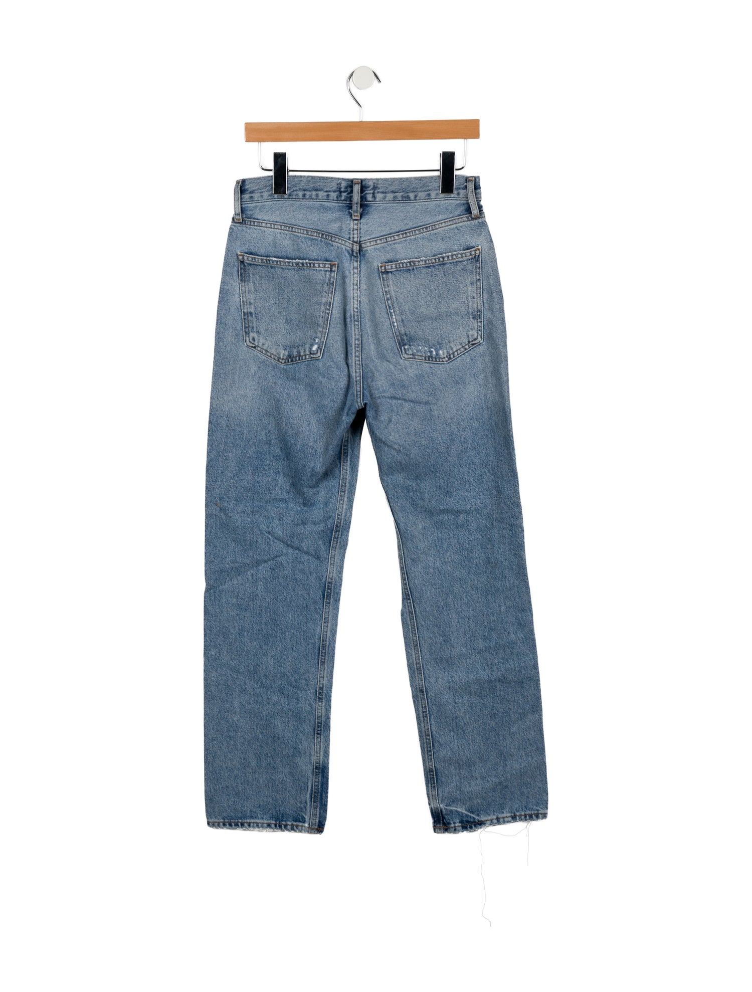 AGOLDE High-Rise Straight Leg Jeans
