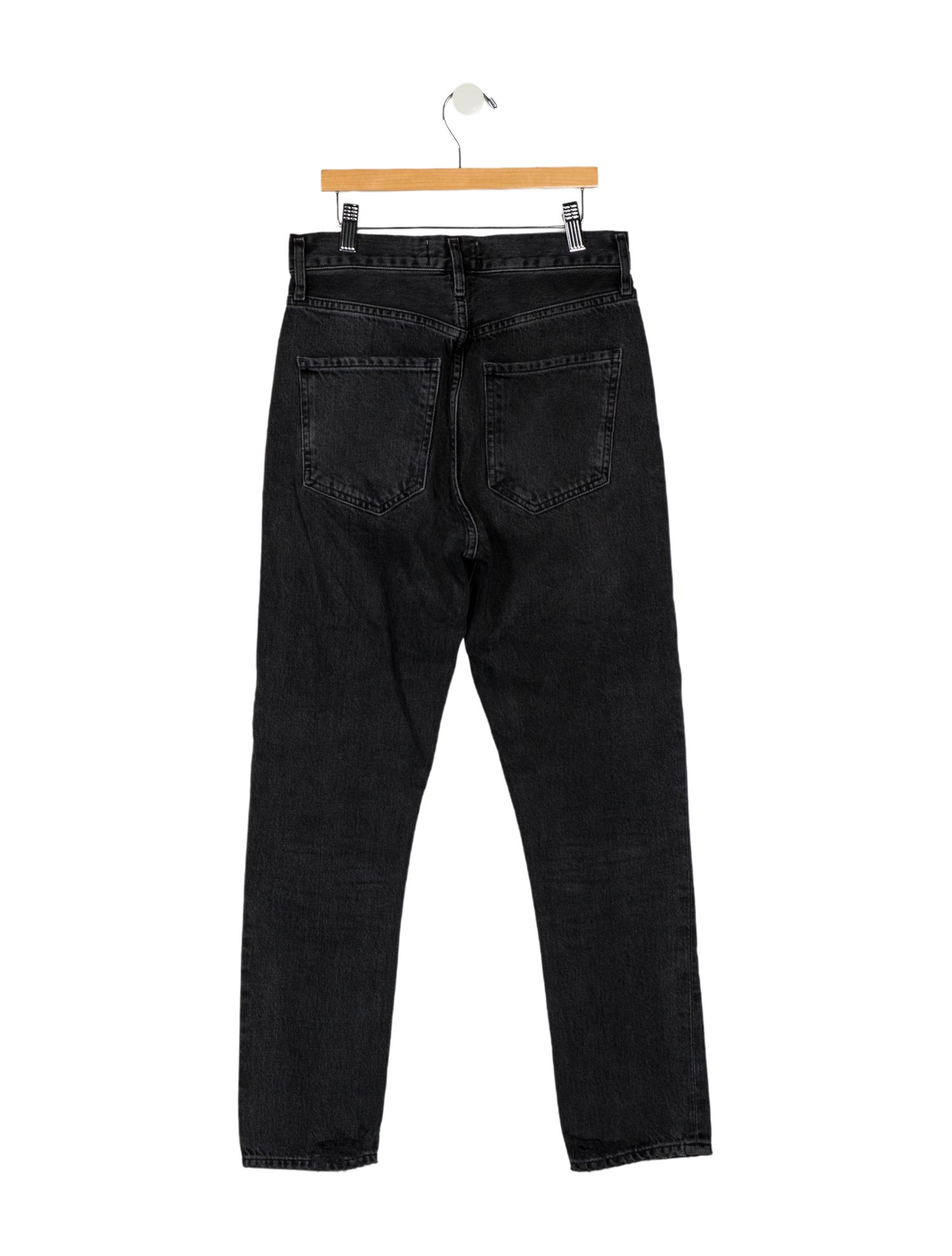 AGOLDE High-Rise Straight Leg Jeans