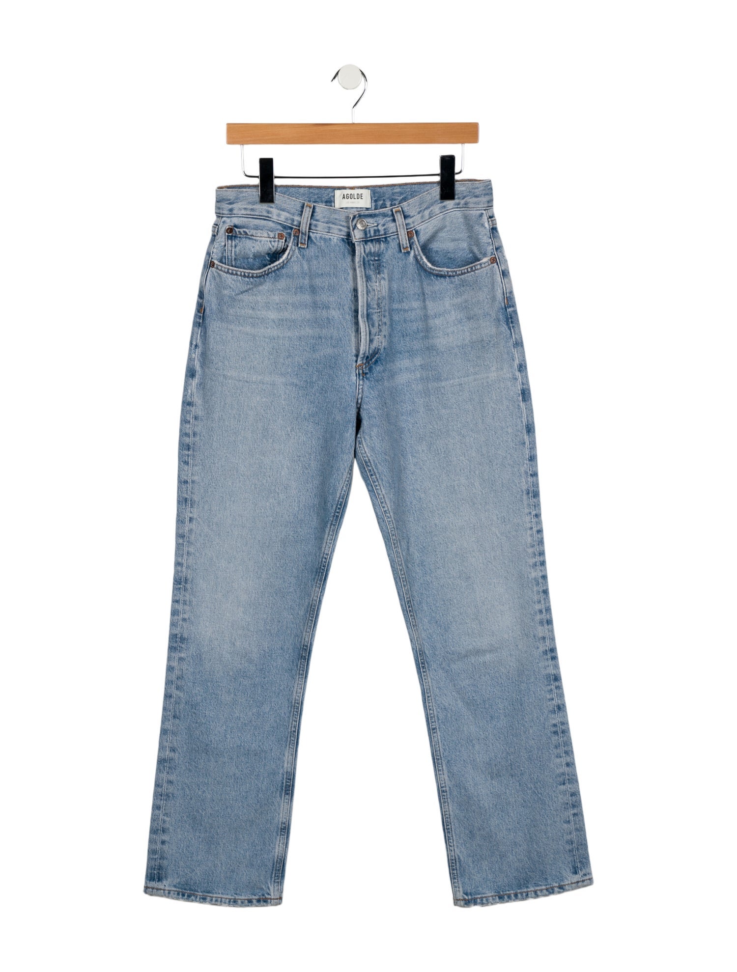 AGOLDE High-Rise Wide Leg Jeans
