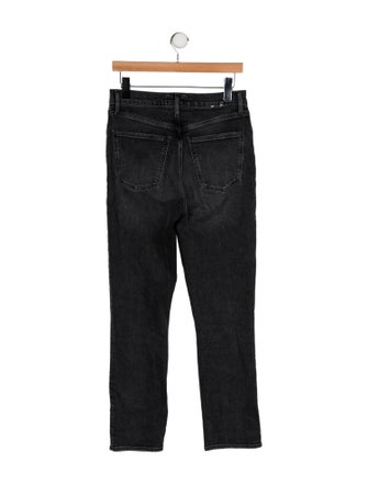 AGOLDE High-Rise Straight Leg Jeans