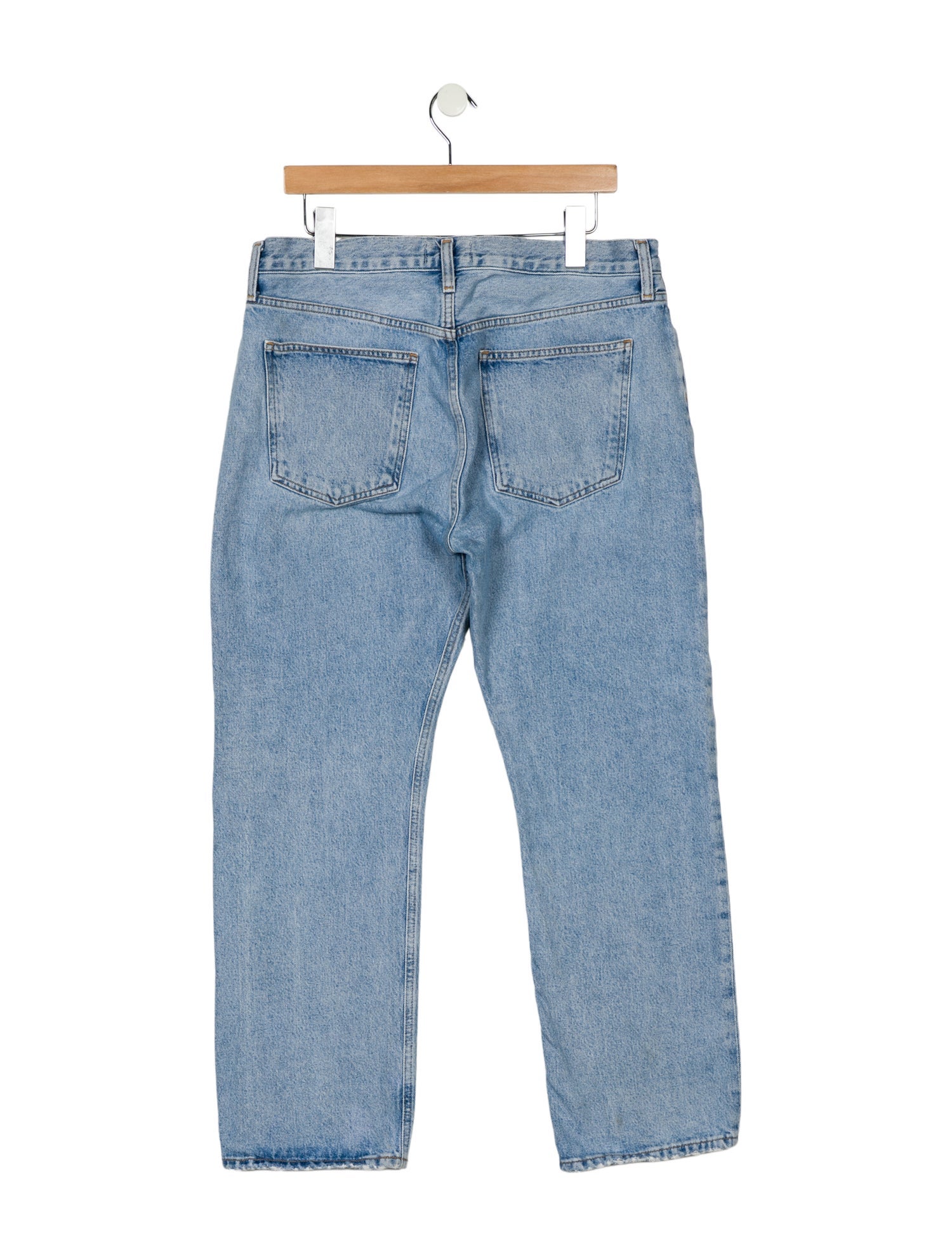 AGOLDE High-Rise Straight Leg Jeans