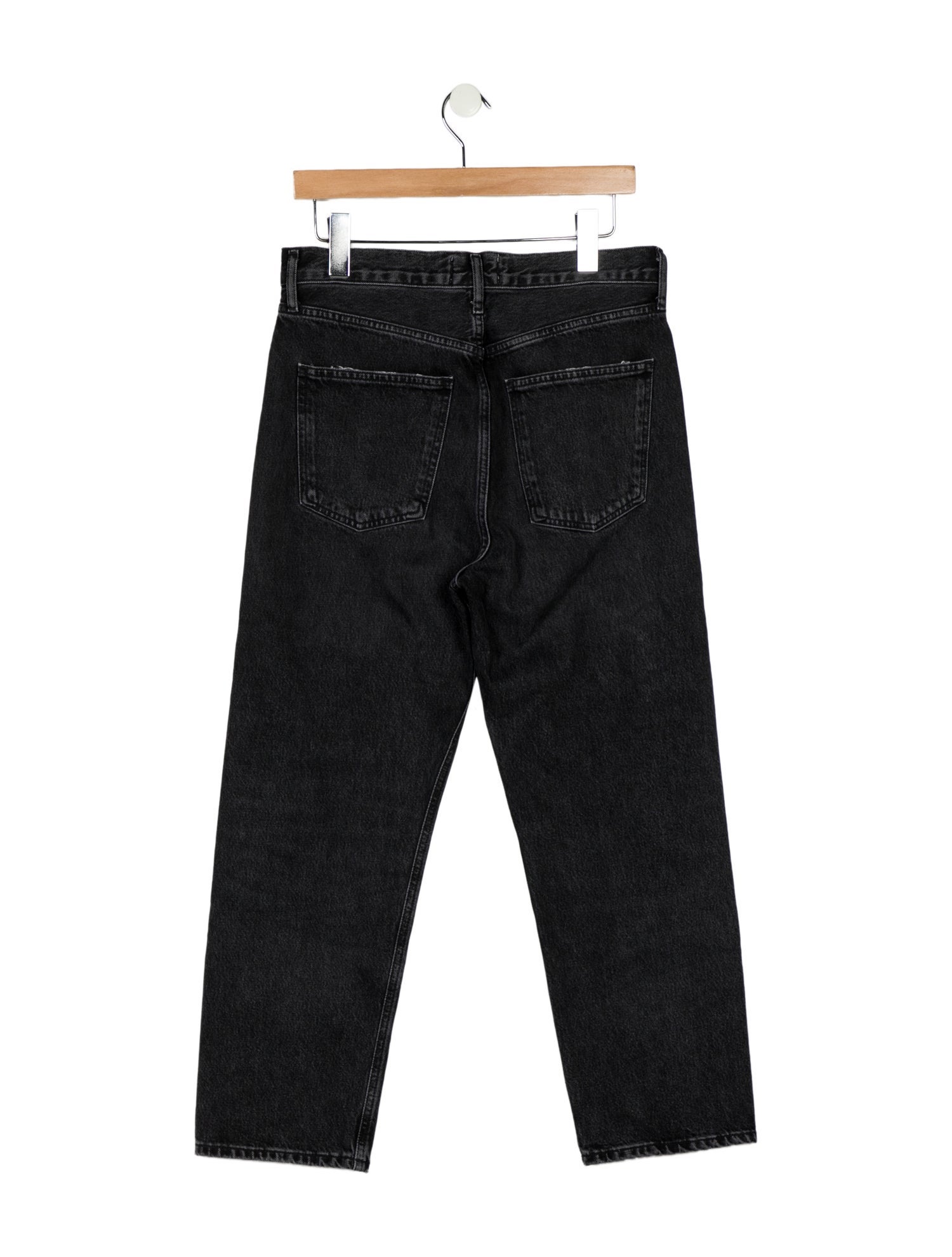 AGOLDE High-Rise Straight Leg Jeans