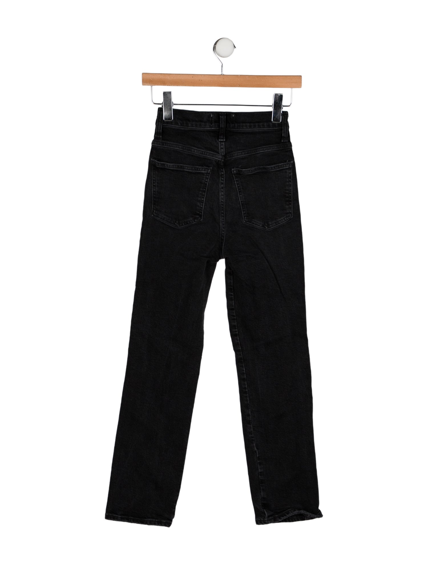 AGOLDE Mid-Rise Straight Leg Jeans