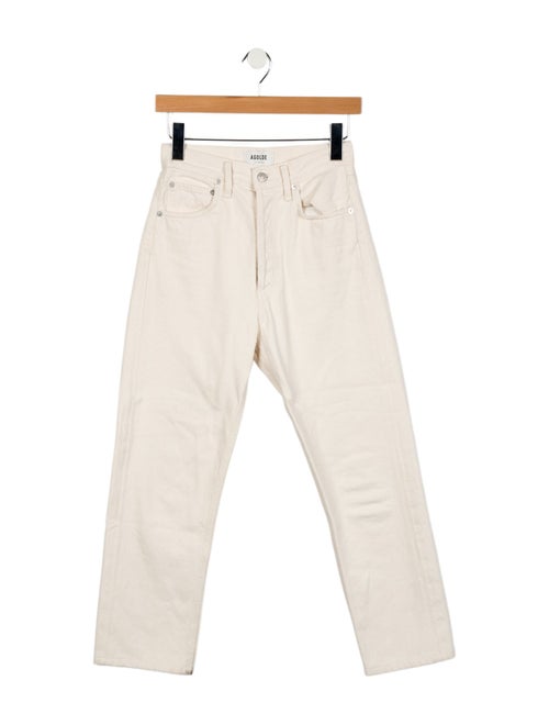 AGOLDE High-Rise Straight Leg Jeans