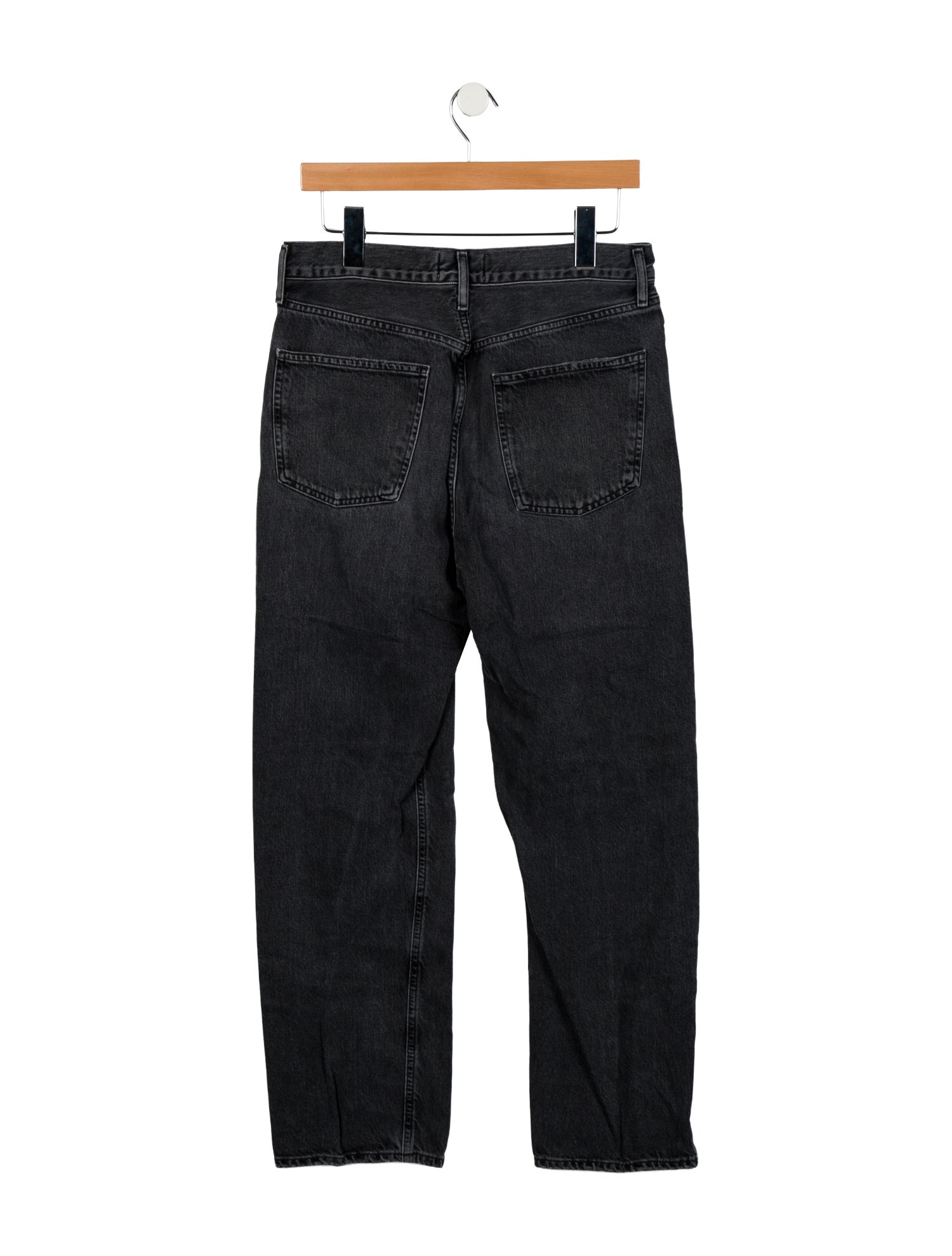 AGOLDE High-Rise Straight Leg Jeans