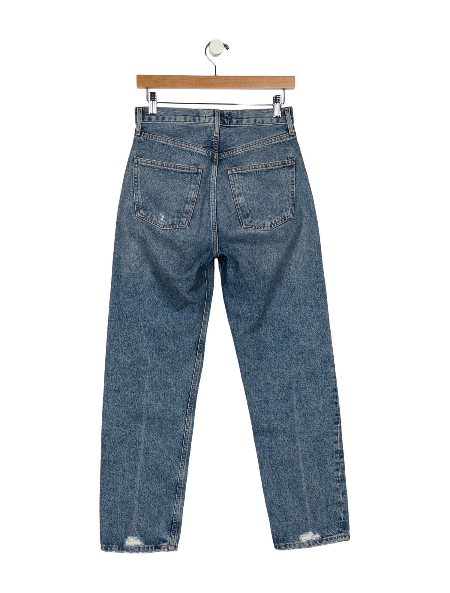 AGOLDE High-Rise Straight Leg Jeans