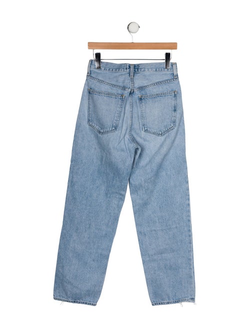 AGOLDE High-Rise Straight Leg Jeans