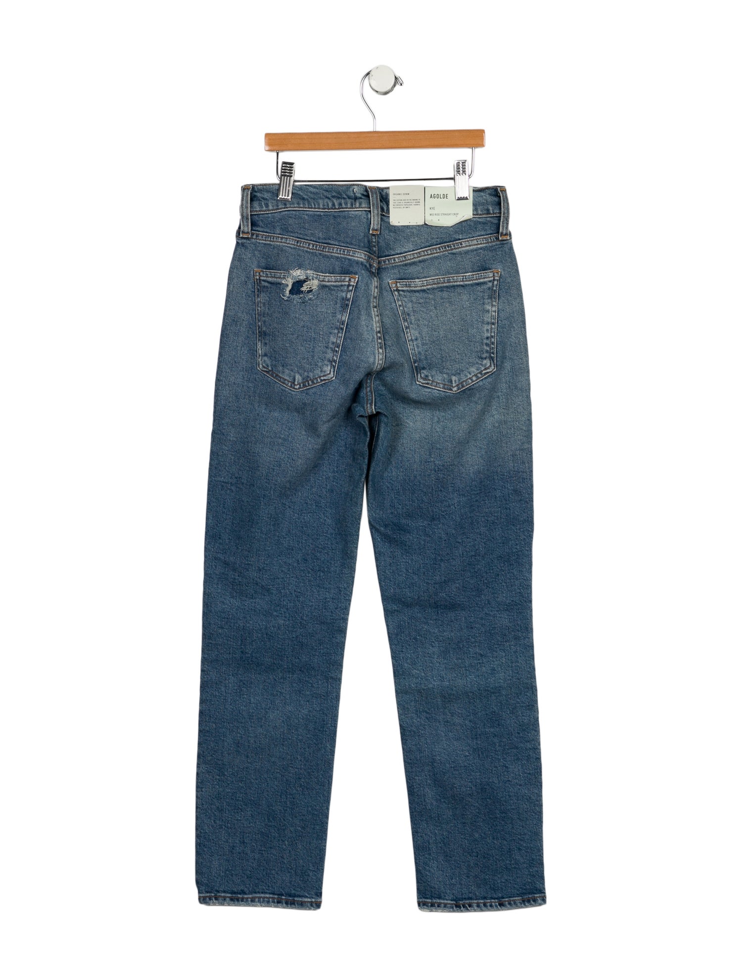 AGOLDE Mid-Rise Straight Leg Jeans w/ Tags