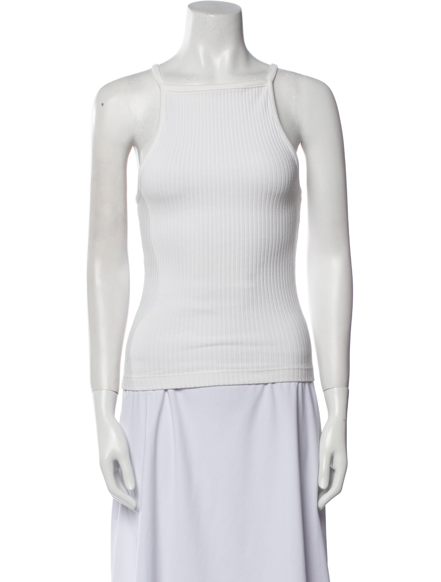 AGOLDE Square Neckline Sleeveless Top