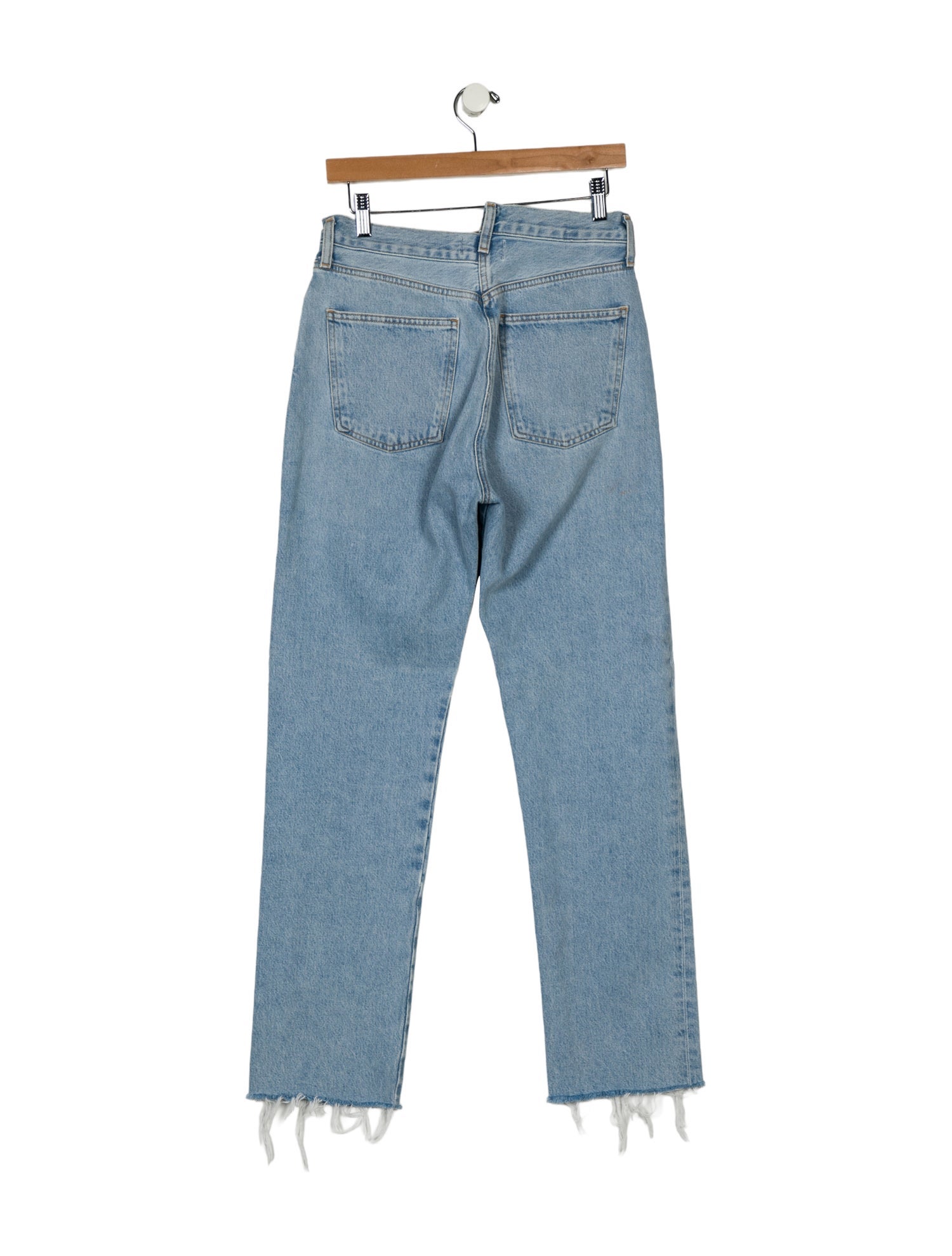 AGOLDE High-Rise Straight Leg Jeans