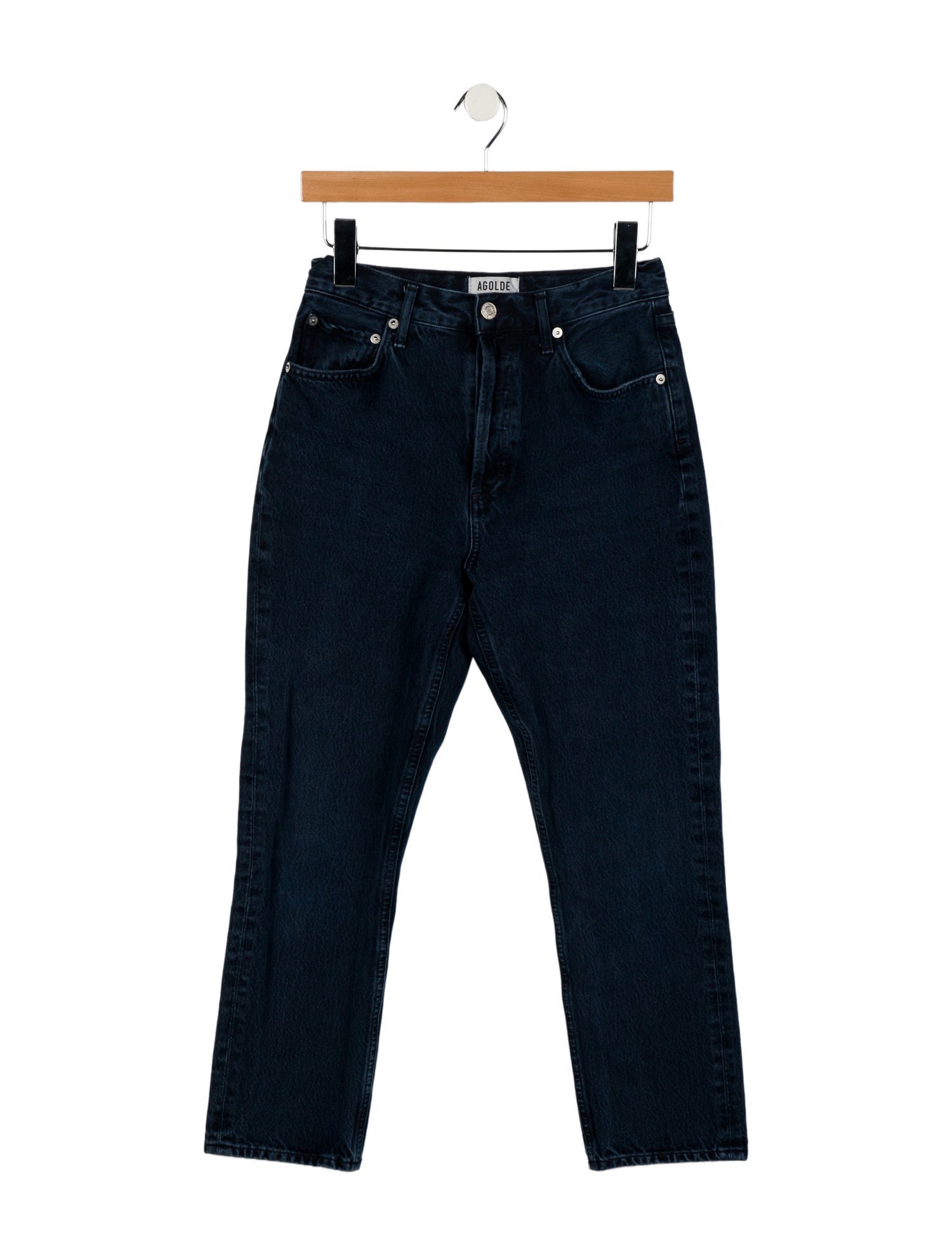 AGOLDE High-Rise Straight Leg Jeans