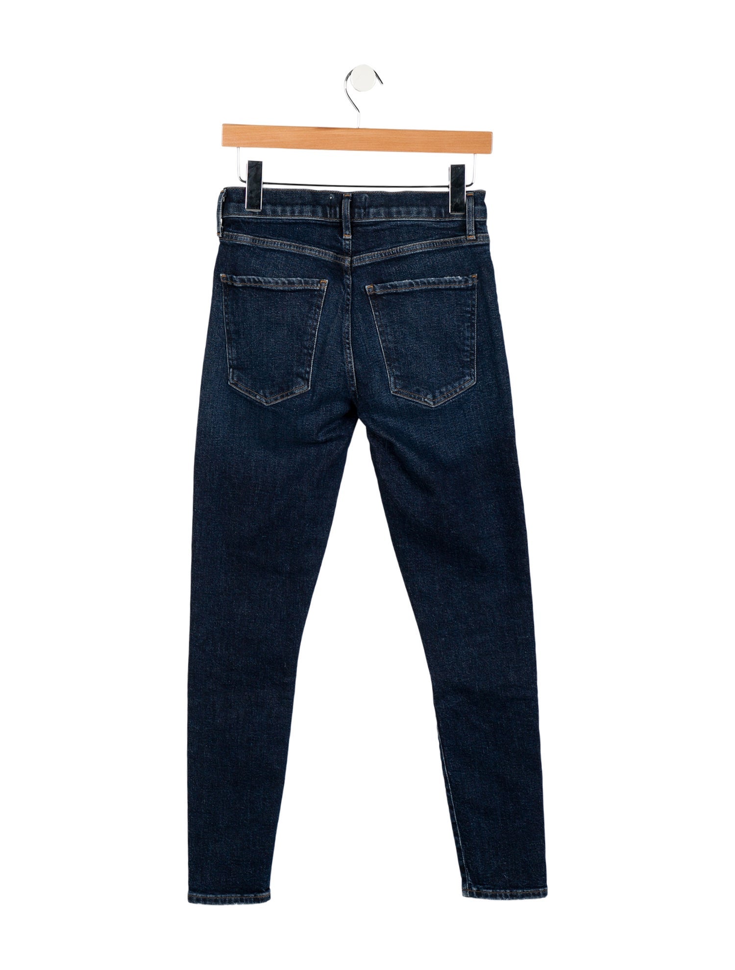 AGOLDE Mid-Rise Skinny Leg Jeans