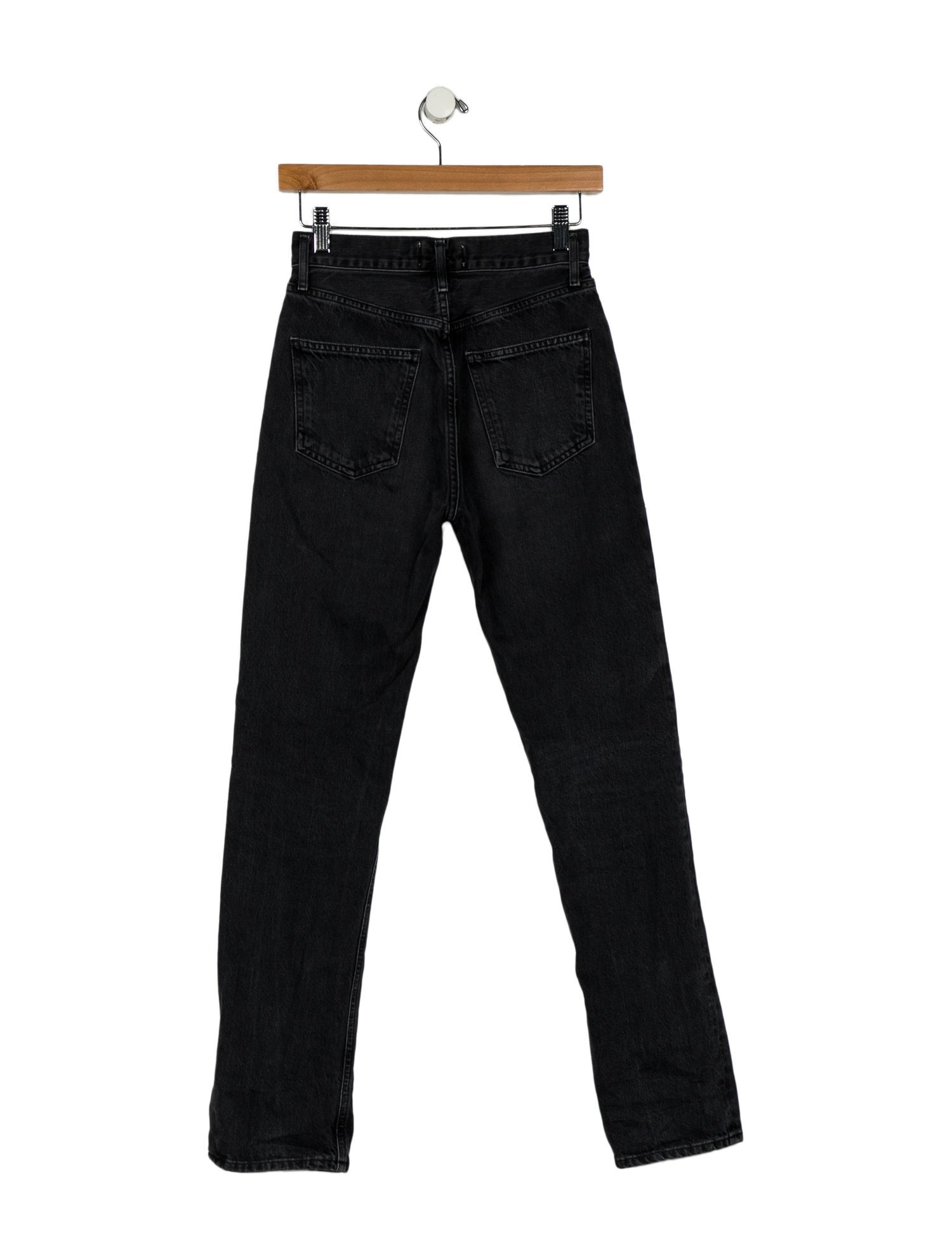 AGOLDE High-Rise Straight Leg Jeans