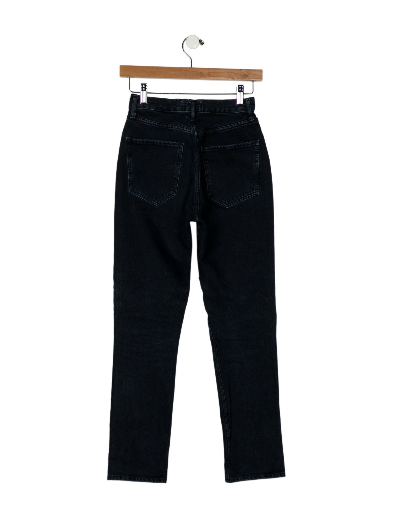 AGOLDE Mid-Rise Straight Leg Jeans
