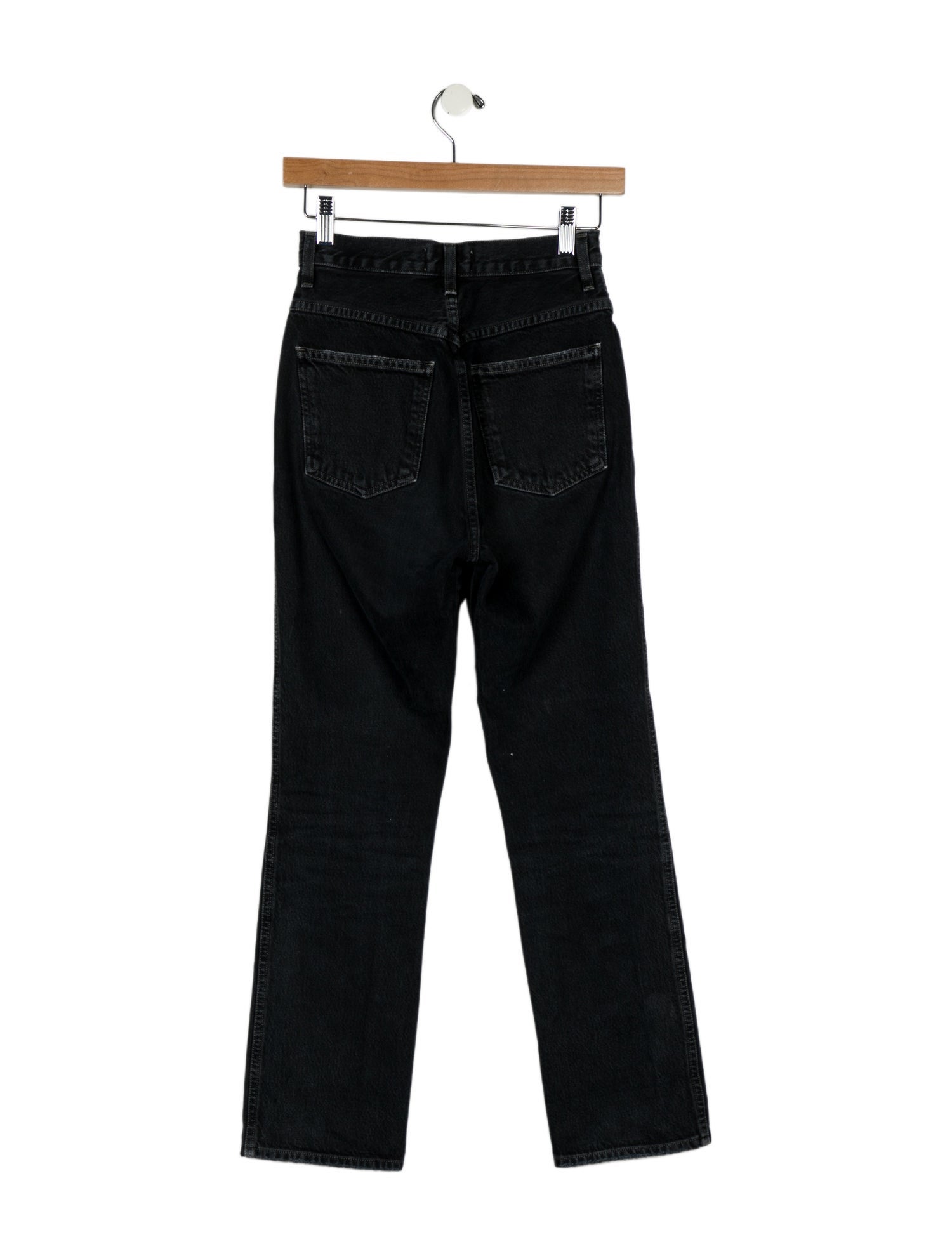 AGOLDE High-Rise Straight Leg Jeans
