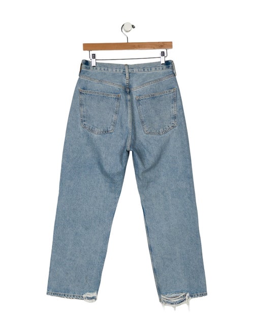 AGOLDE High-Rise Straight Leg Jeans