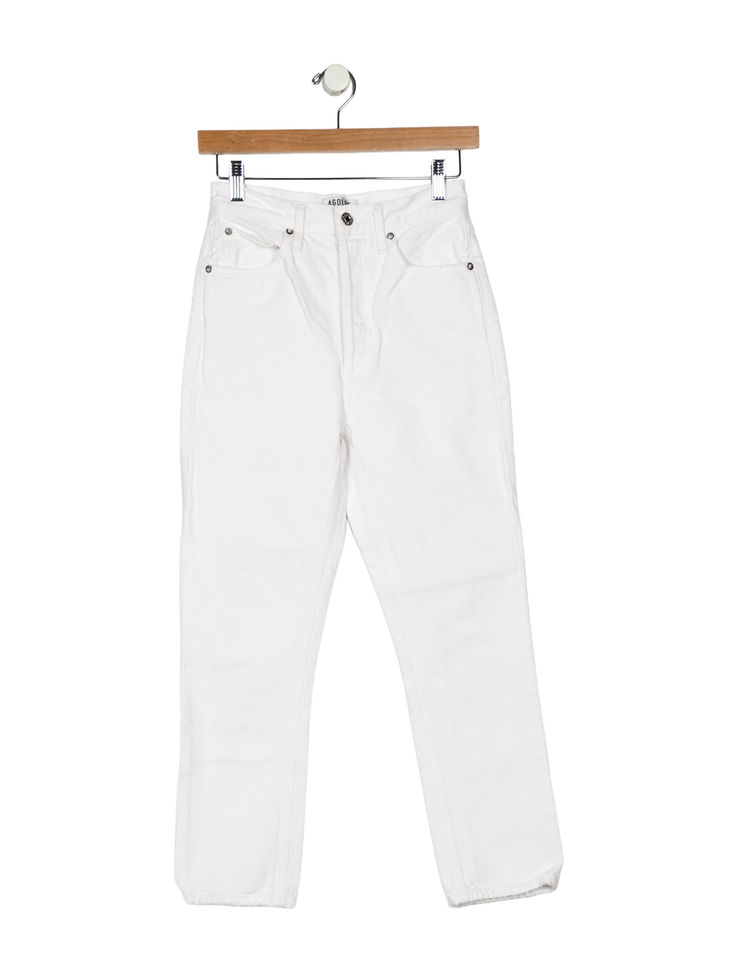 AGOLDE High-Rise Skinny Leg Jeans