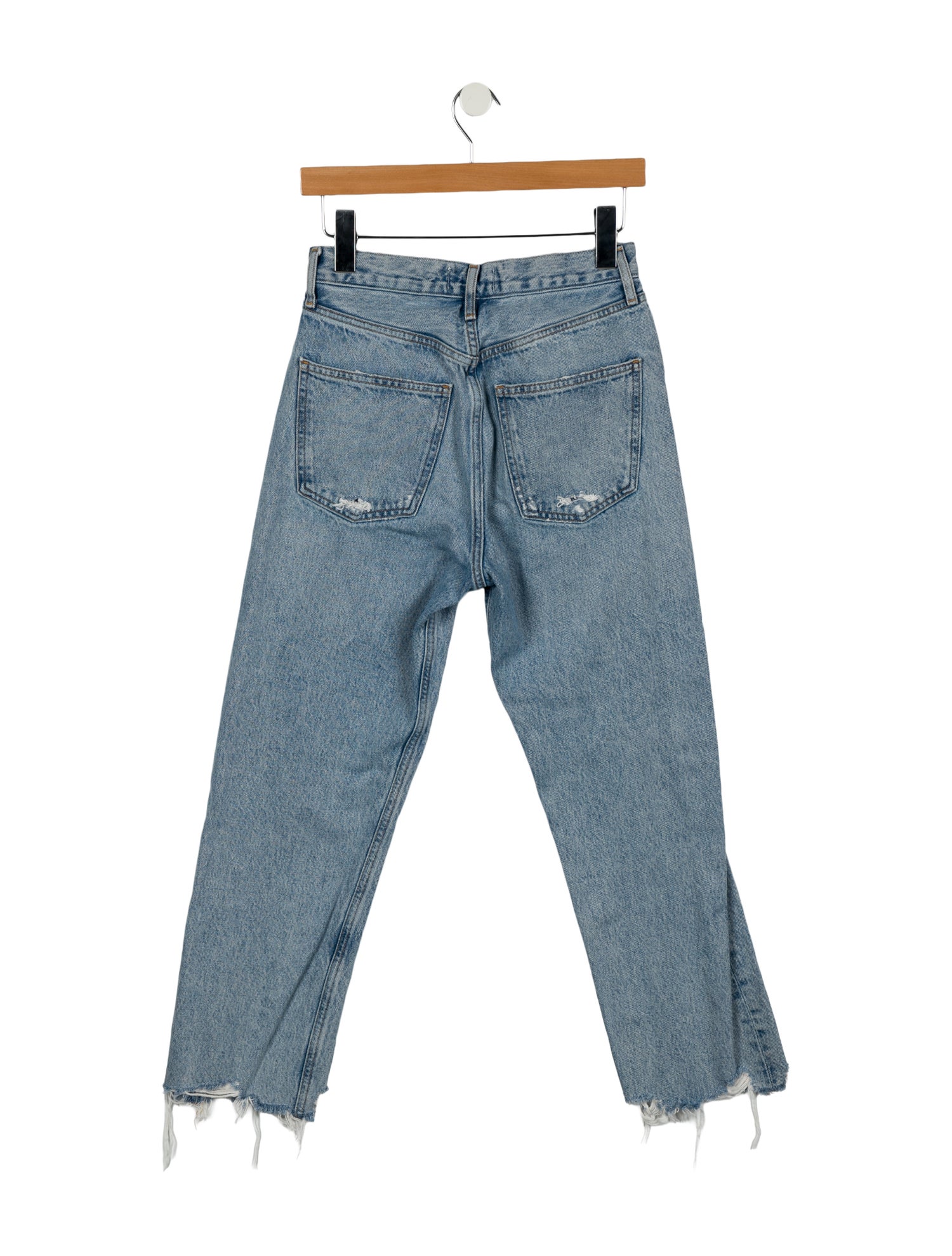 AGOLDE High-Rise Straight Leg Jeans
