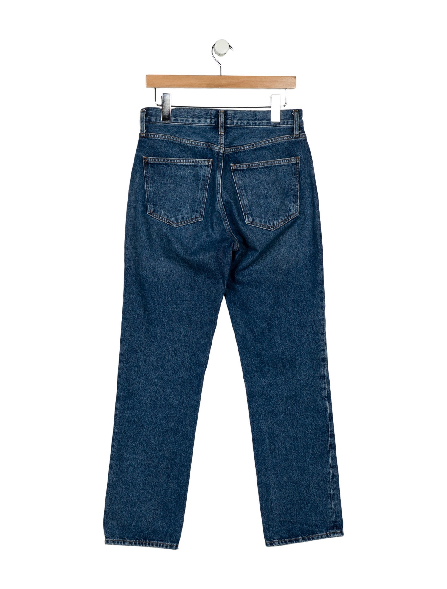 AGOLDE High-Rise Straight Leg Jeans