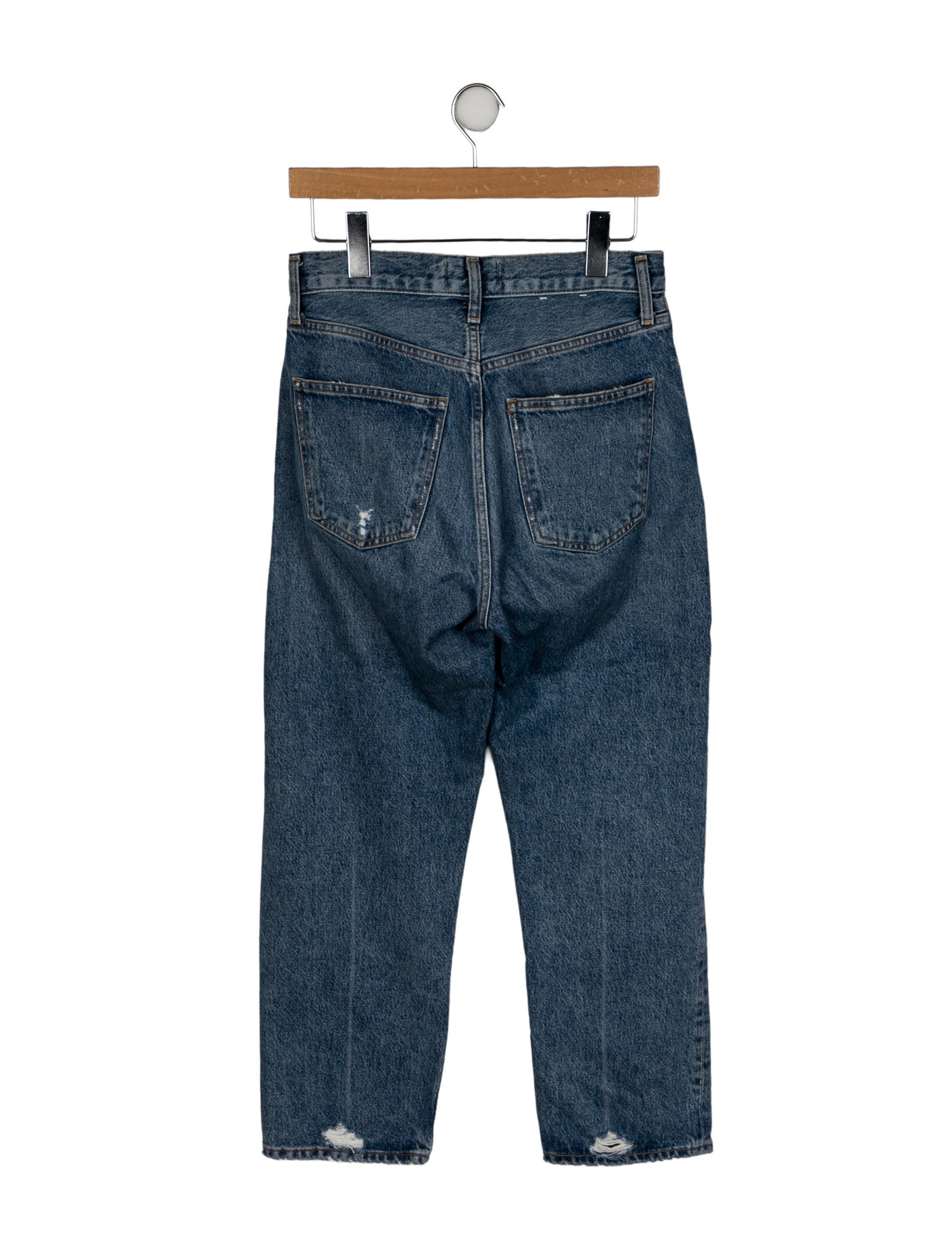 AGOLDE High-Rise Straight Leg Jeans