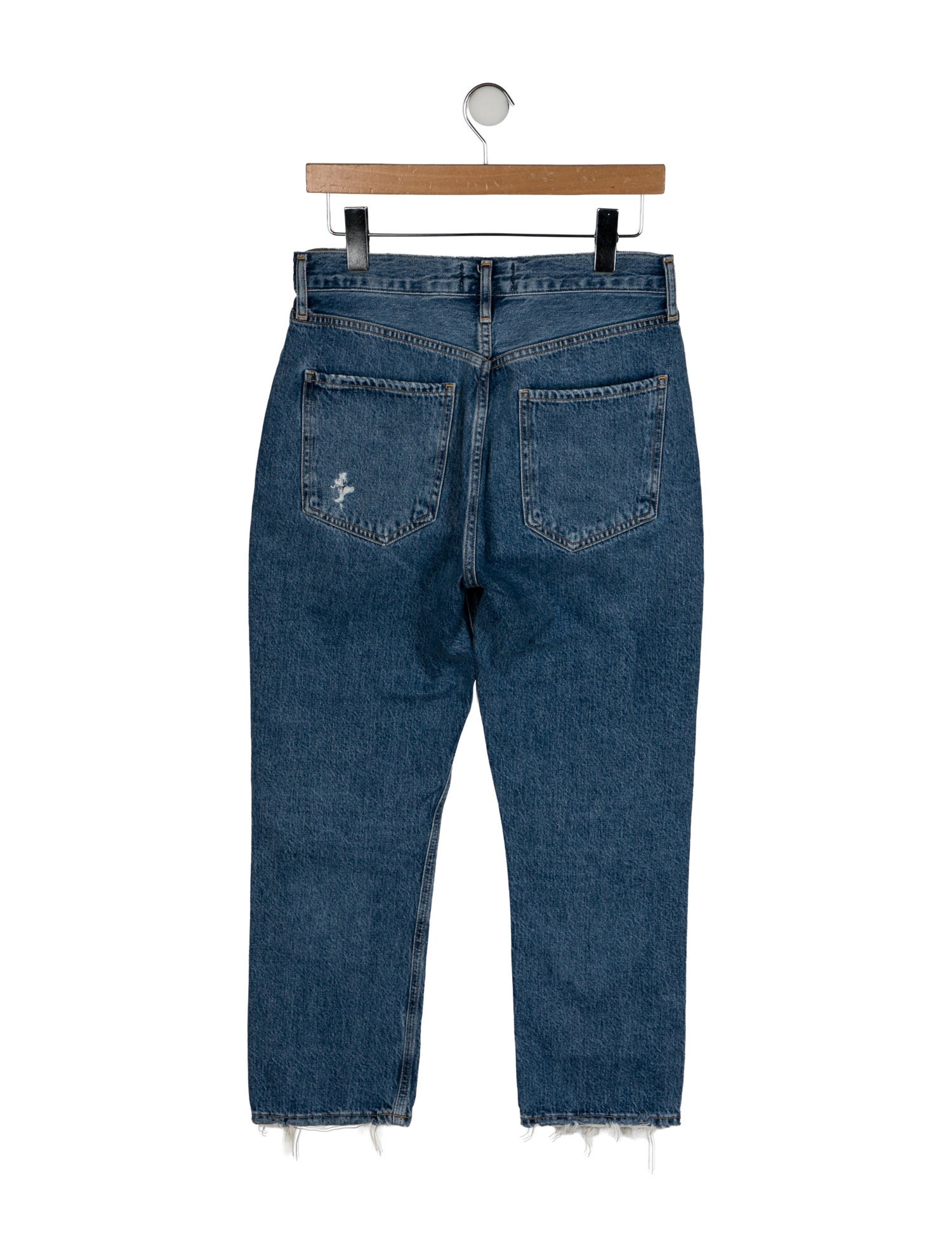 AGOLDE High-Rise Straight Leg Jeans