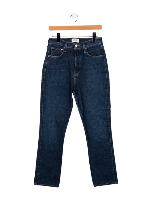 AGOLDE Mid-Rise Straight Leg Jeans