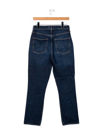 AGOLDE Mid-Rise Straight Leg Jeans