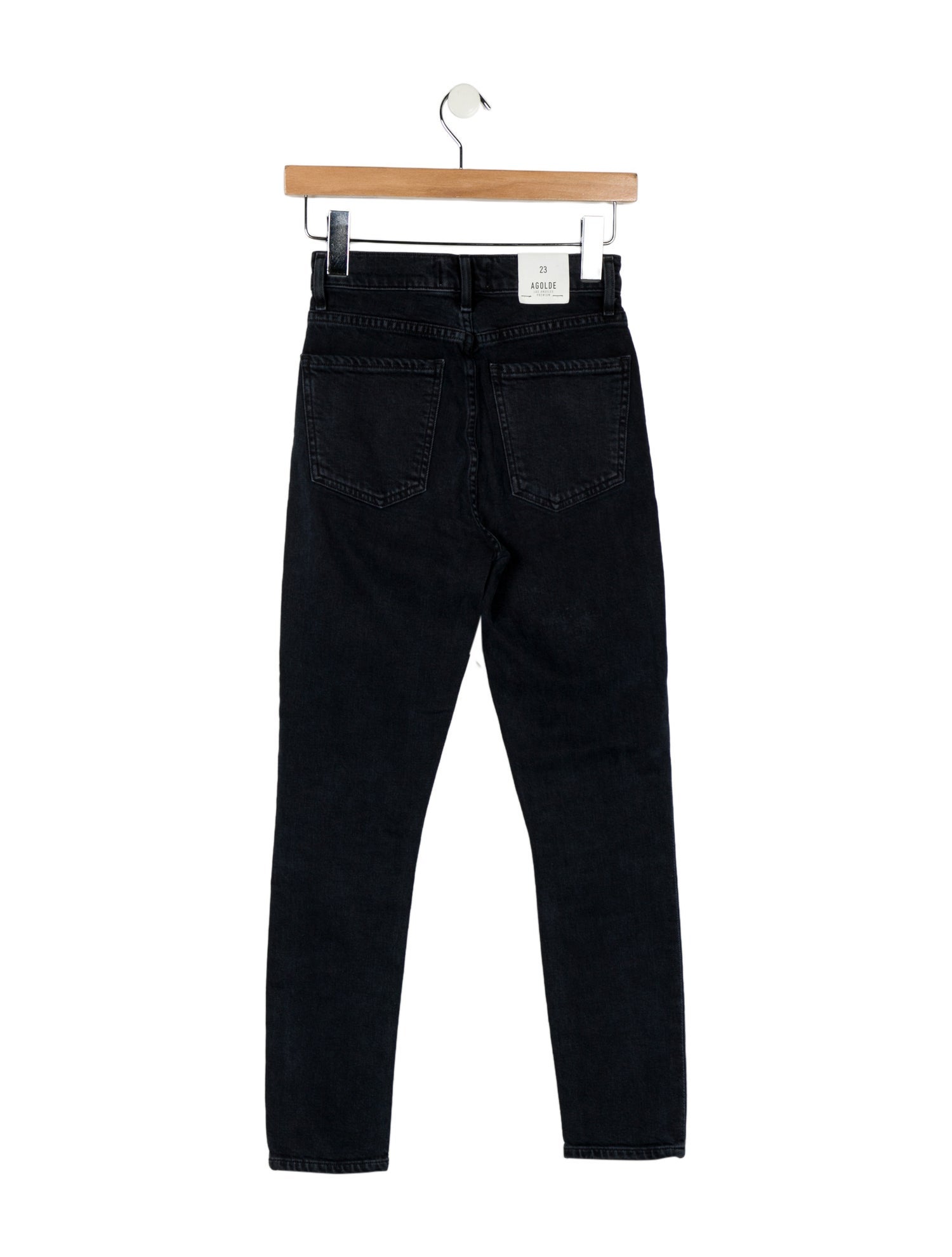 AGOLDE Mid-Rise Skinny Leg Jeans