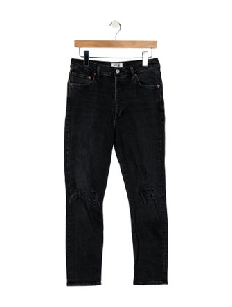 AGOLDE High-Rise Straight Leg Jeans
