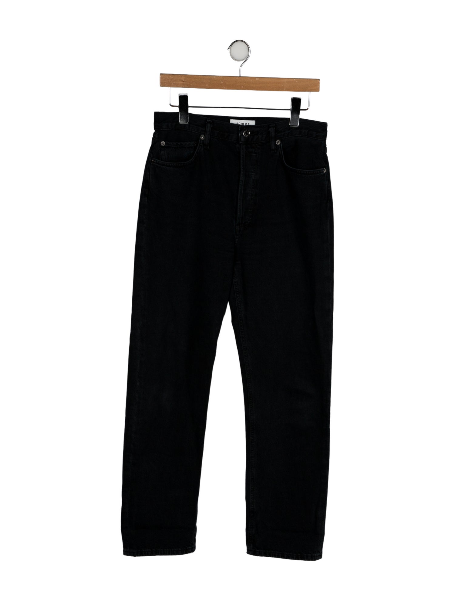 AGOLDE High-Rise Straight Leg Jeans