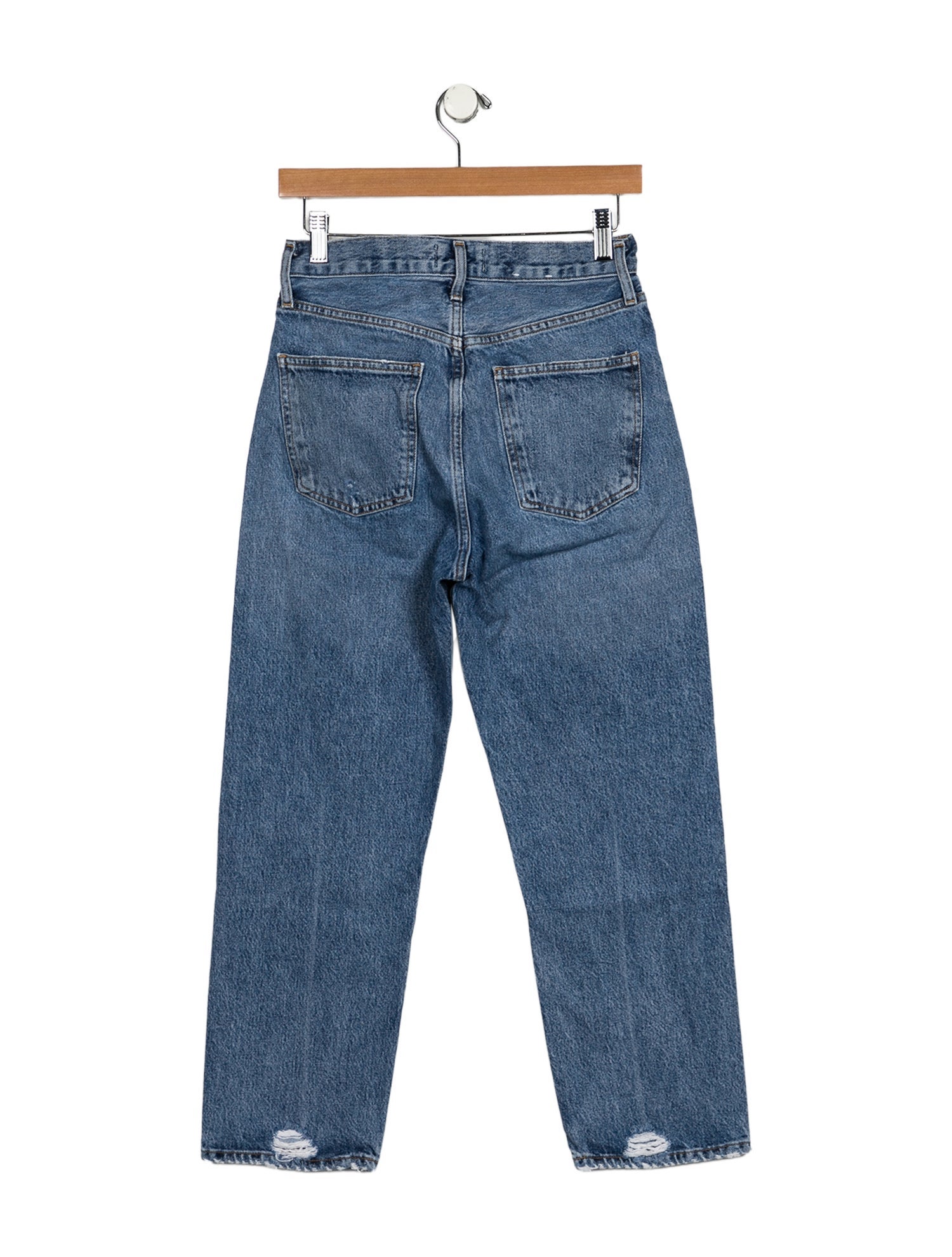 AGOLDE High-Rise Straight Leg Jeans