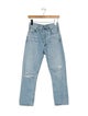 AGOLDE Mid-Rise Straight Leg Jeans