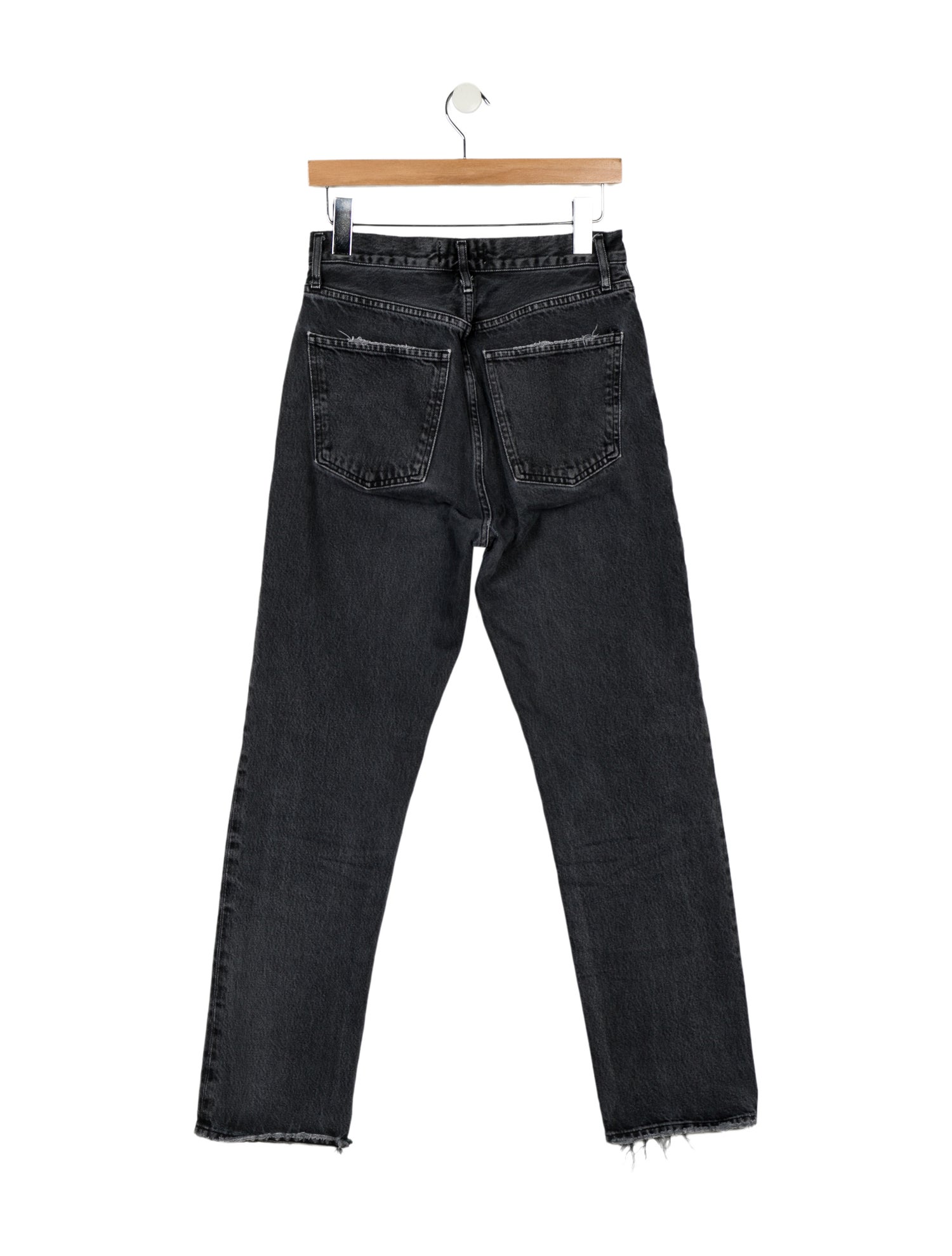 AGOLDE High-Rise Straight Leg Jeans