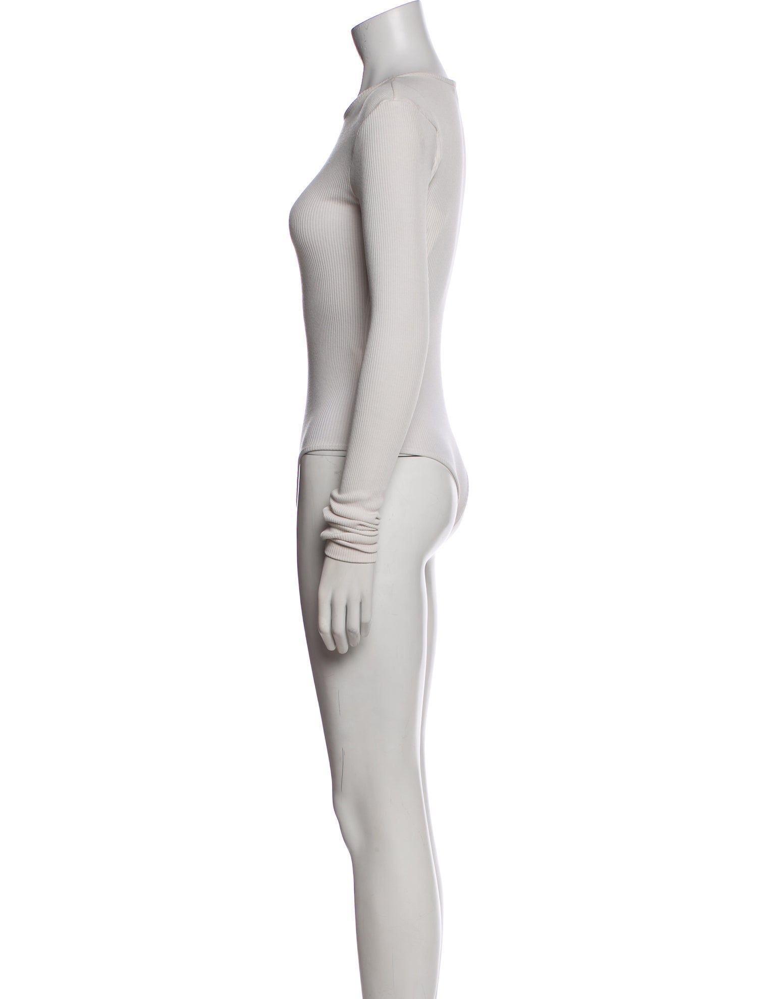 AGOLDE One-Shoulder Long Sleeve Bodysuit