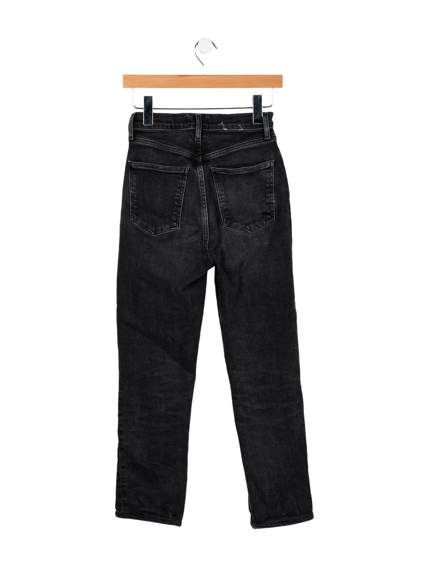 AGOLDE High-Rise Straight Leg Jeans