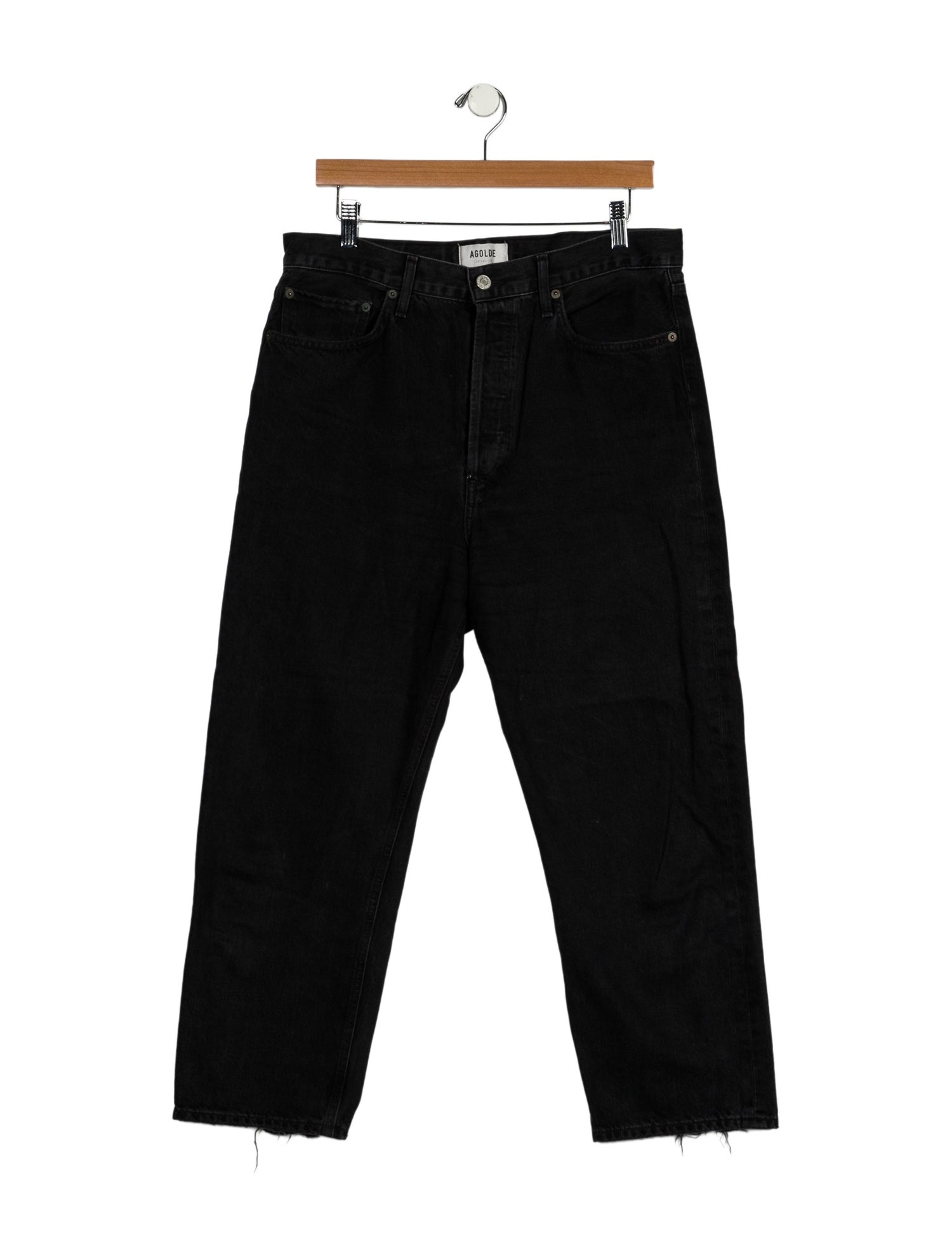 AGOLDE High-Rise Straight Leg Jeans
