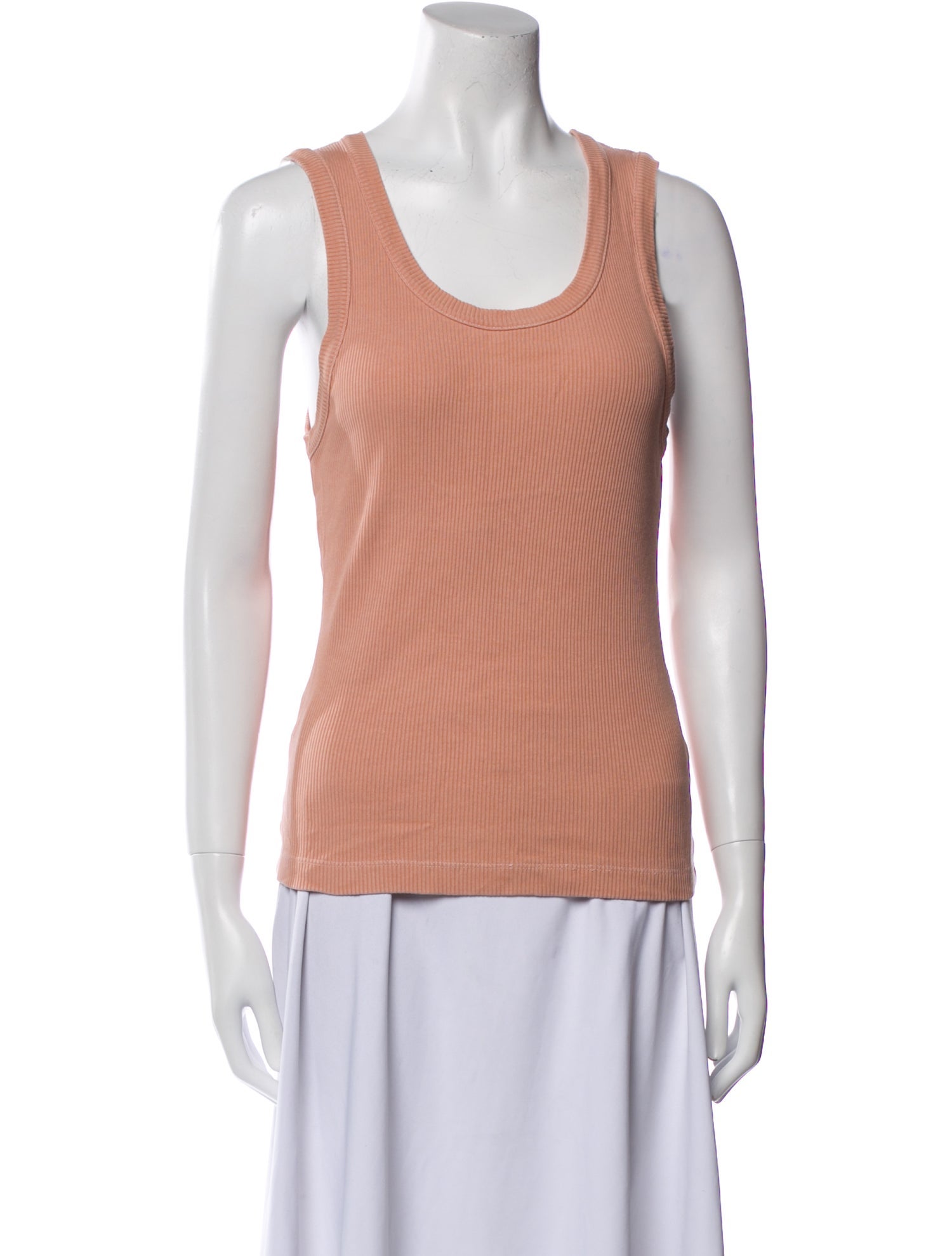AGOLDE Scoop Neck Sleeveless Top