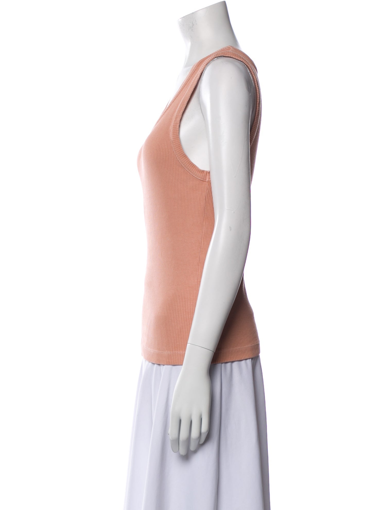 AGOLDE Scoop Neck Sleeveless Top